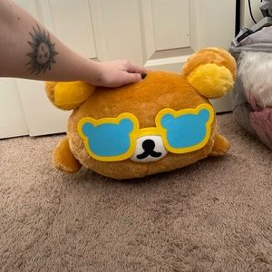 Rilakkuma Vacation sunglasses plush (Toreba)